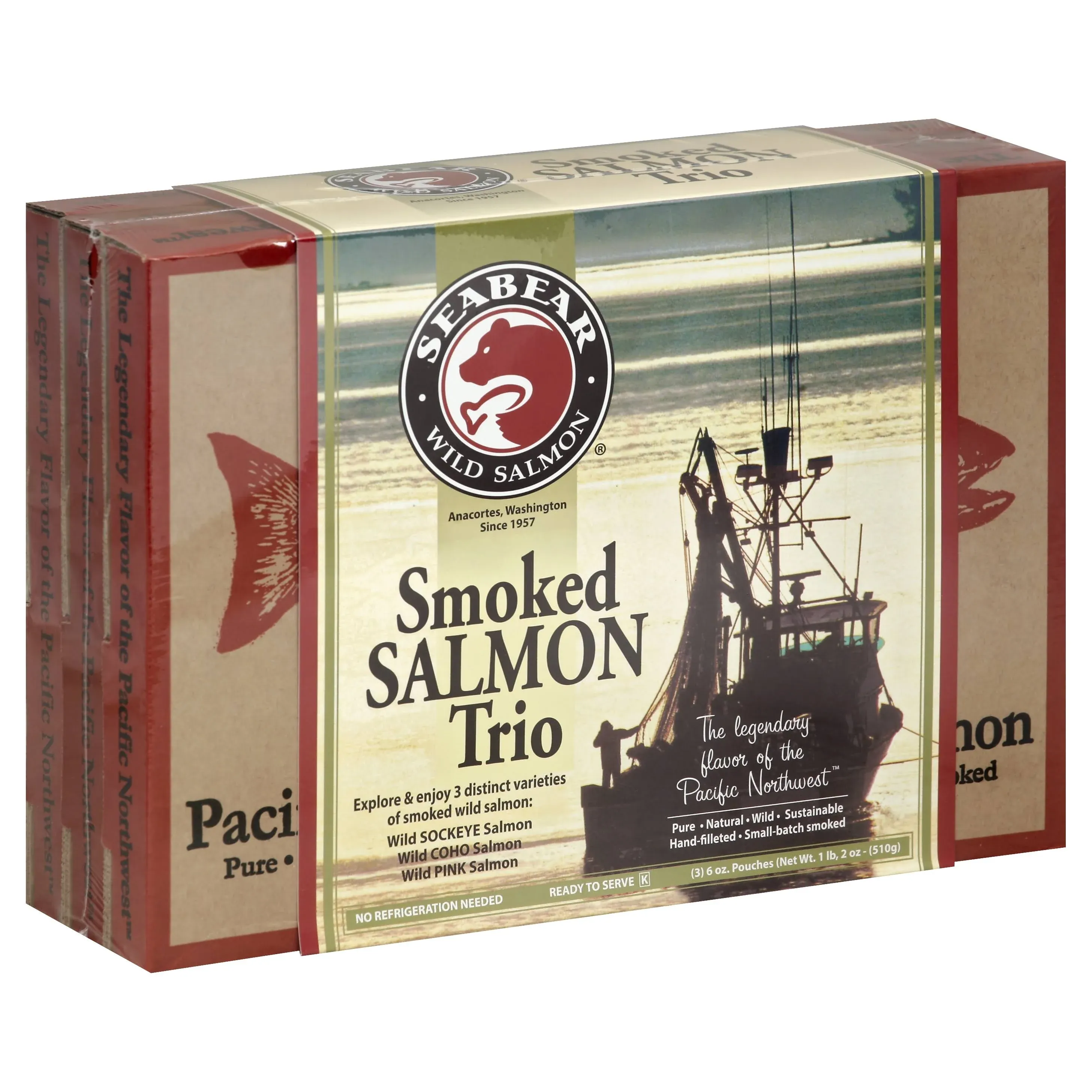 SeaBear Smoked Salmon Trio