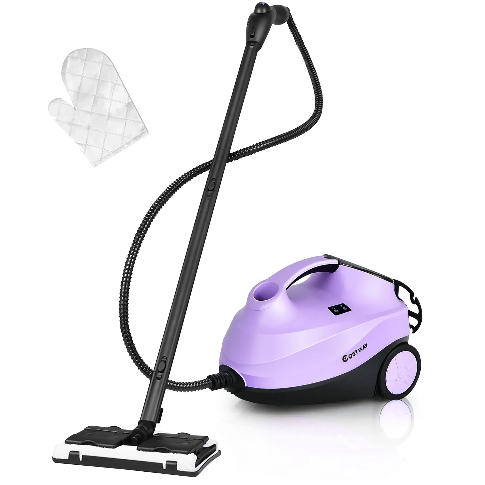 Costway 2000W Heavy Duty Steam Cleaner Mop Multi-purpose W/19 Accessories