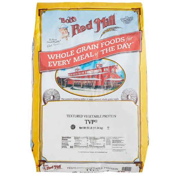 Bob's Red Mill Textured Vegetable Protein, 25 Pound