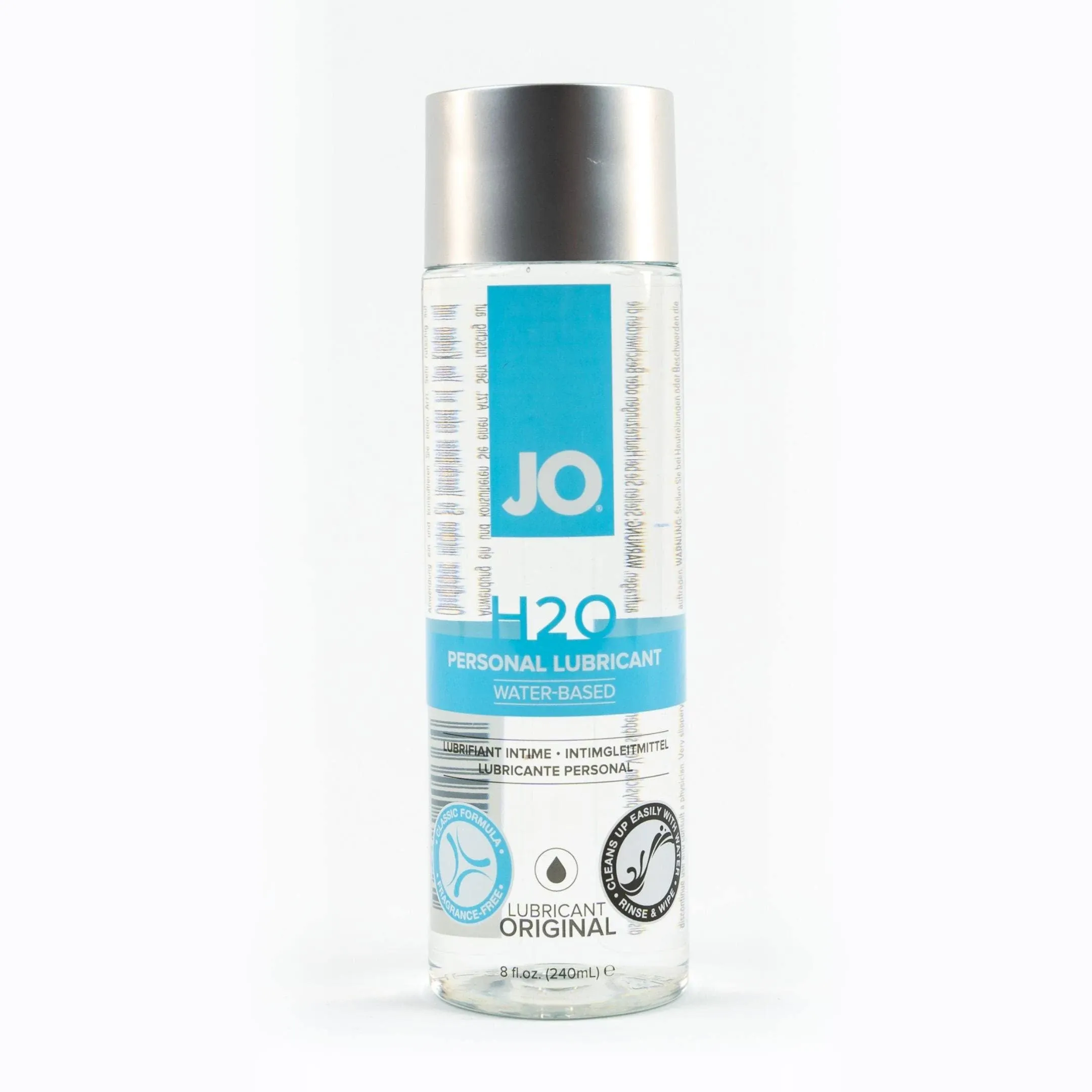 JO H2O Original Water Based Lubricant - 8 oz