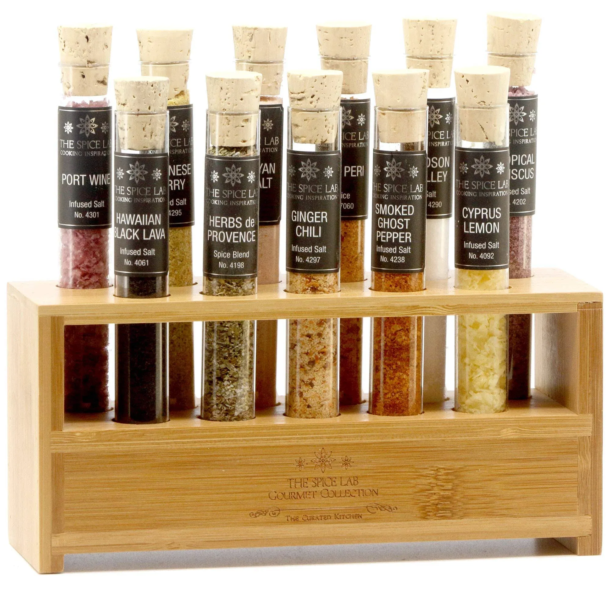 The Spice Lab Gourmet Salt Sampler Collection No. 1 – 11 Count (Pack of 1) 