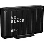 WD - WD_BLACK D10 8TB External USB 3.2 Gen 1 Hard Drive - Black