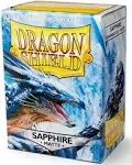 Dragon Shield (100) Matte Sleeves Sapphire