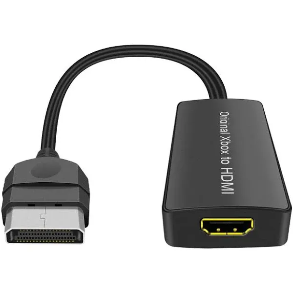 Original Xbox to HDMI Converter, HDMI 1080p/720p Output, Compatible with Original Xbox