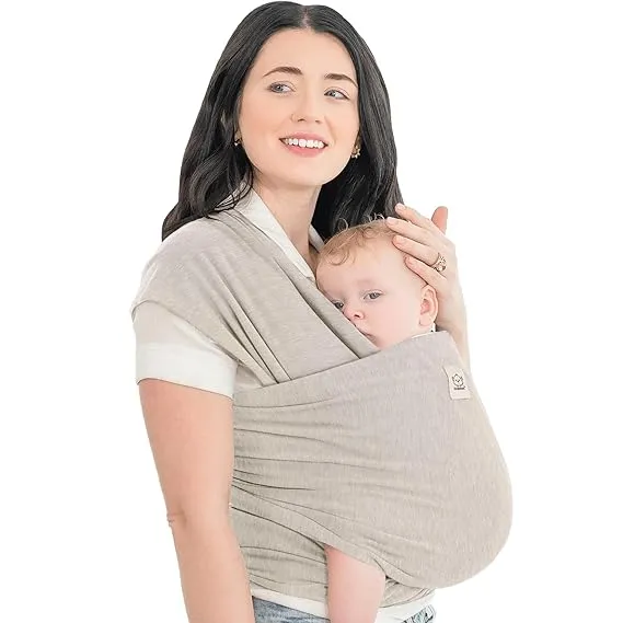 KeaBabies Original Wrap Carrier (Stone GRAY)