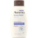 Aveeno Stress Relief Body Wash With Oat Lavender Scent