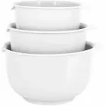 Glad Mixing Bowls with Pour Spout (Set of 3)