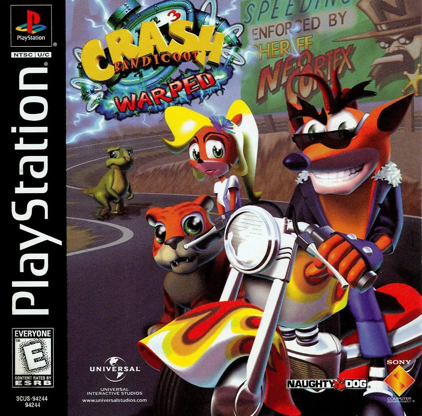 Crash Bandicoot: Warped [Playstation Game]