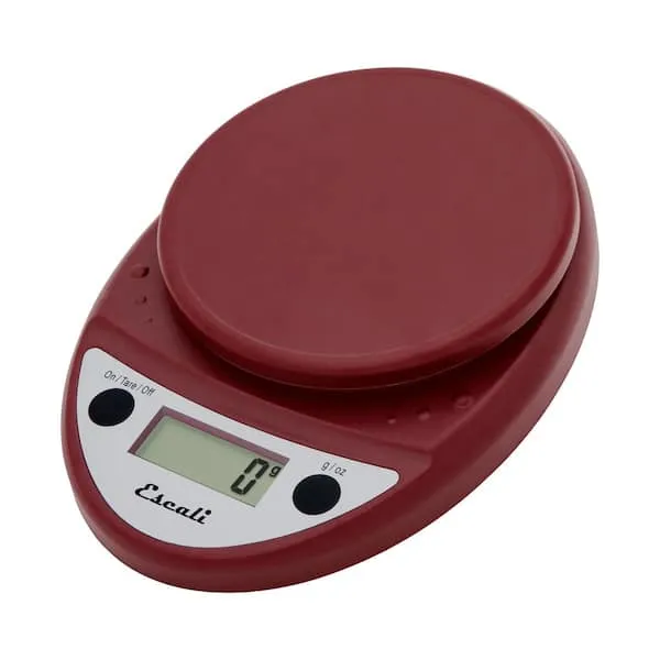 PRIMO DIGITAL SCALE 11LB / 5KG WARM RED