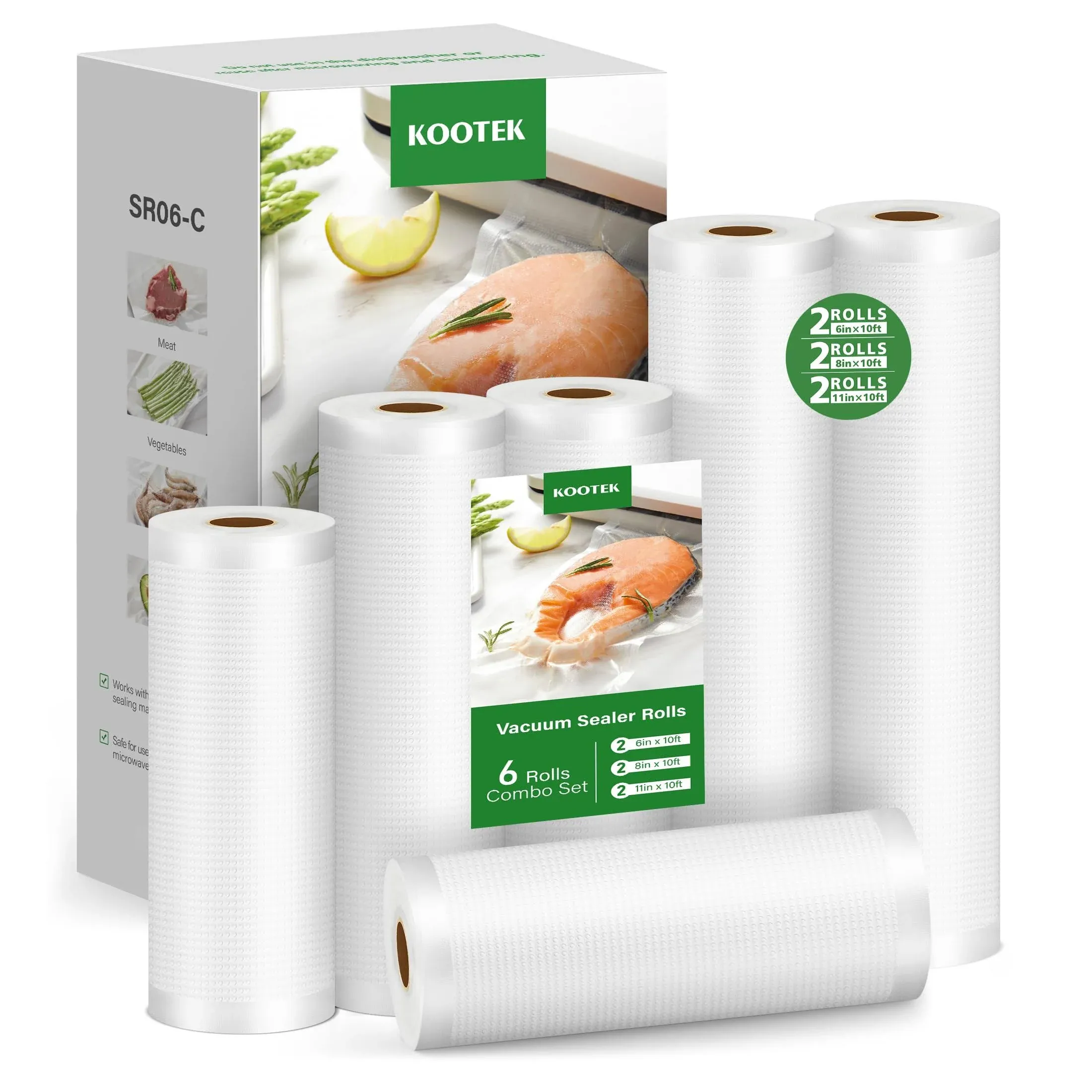 Kootek Vacuum Sealer Bags for Food