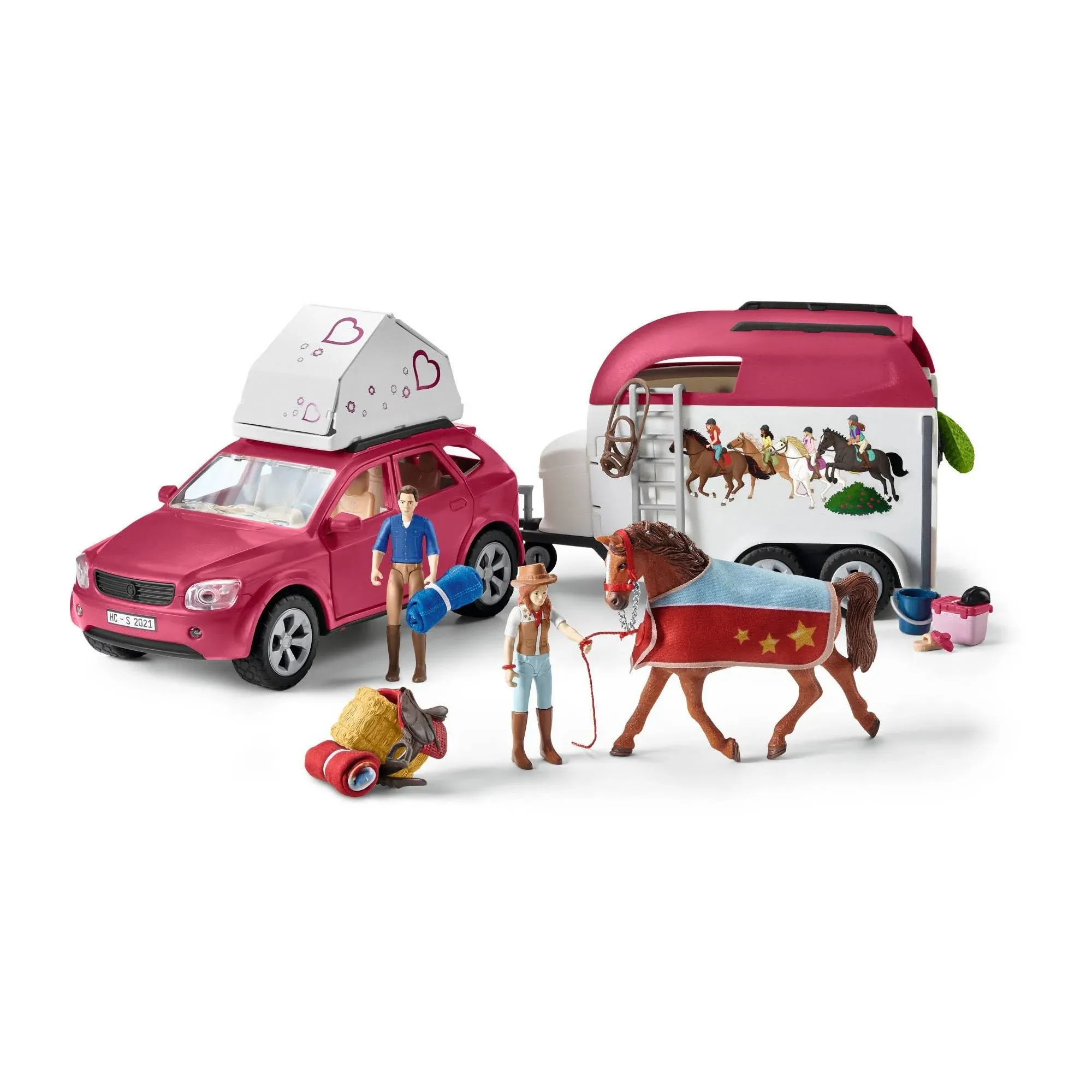 Schleich - Horse Adventures with Car and Trailer