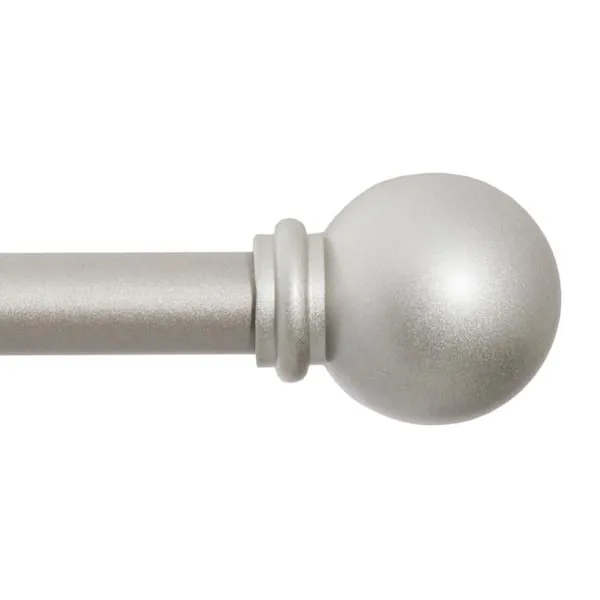 Wayfair Basics Ball End Single Curtain Rod