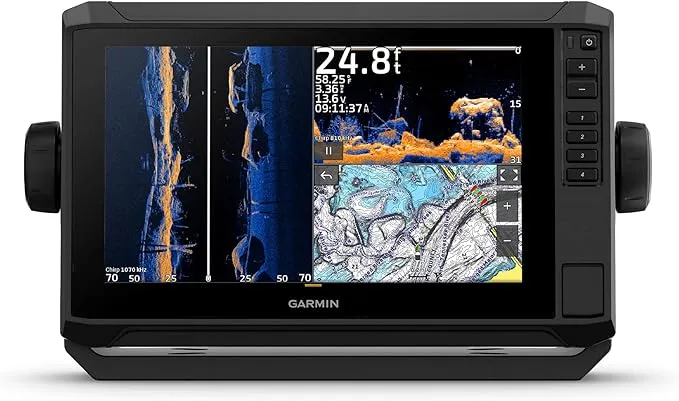 Garmin ECHOMAP UHD2 93sv Without Transducer, 9” Touchscreen Chartplotter, Garmin Navionics+ U.S. Inland