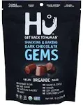 Hu Snacking & Baking Dark Organic Paleo Gems, Chocolate (9 oz)