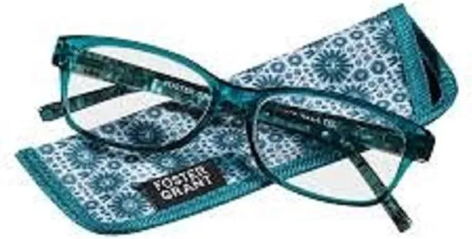 Foster Grant Pearla Reading Glasses Teal +1.50