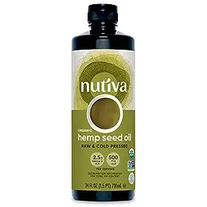 Nutiva Hemp Oil Organic Cold Pressed