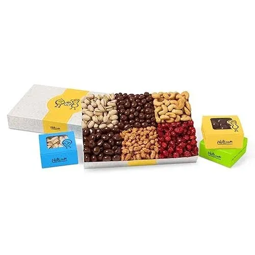 Nuts.com Large Mixed Nut Sampler Gift & Party Trays