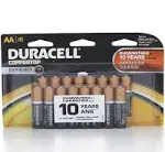 AA Duracell Coppertop Alkaline Batteries