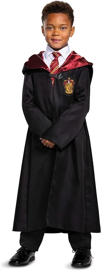 Harry Potter Slytherin Robe, Official Wizarding World Costume Robes, Classic Kids Size Dress Up Accessory, Child Size Large (10-12)Harry Potter Slytherin Robe, Official Wizarding World Cos…