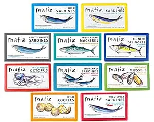 Matiz Seafood Variety Pack Sampler 10 Pack