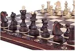 Chess and games shop Muba Beautiful Handcrafted Wooden Chess Set with Board a