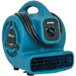 XPOWER P-80A Mighty Mini Air Mover 600 CFM Blue