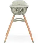 Chair Convertible 3-in-1 Wooden High Chair for Babies Toddlers, Baby High Chair