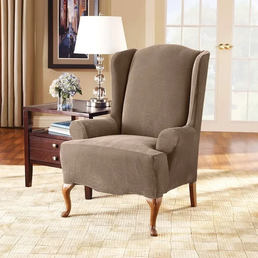 Sure Fit Stretch Pique Lift Recliner Slipcover