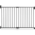 Munchkin Push to Close Hardware Baby Gate, Extends 28.5" to 45" Wide, Dark Grey,