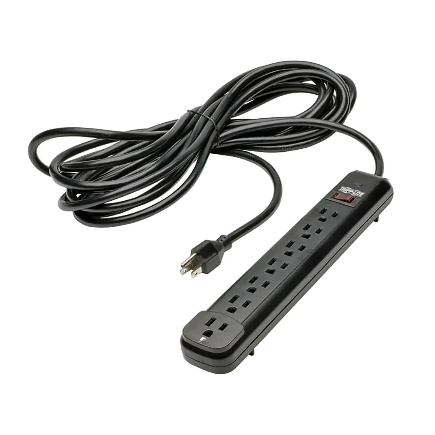 Tripp Lite PS725B Power Strip, 7-Outlet, Black, 25ft Cord