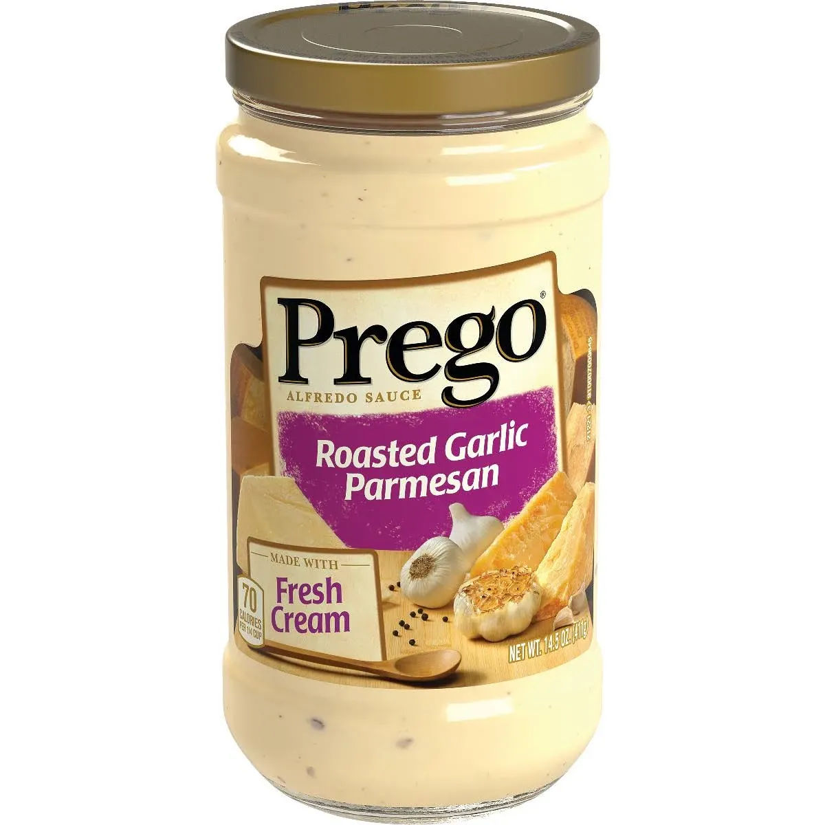 Prego Roasted Garlic Parmesan Alfredo Sauce, 14.5 Oz.