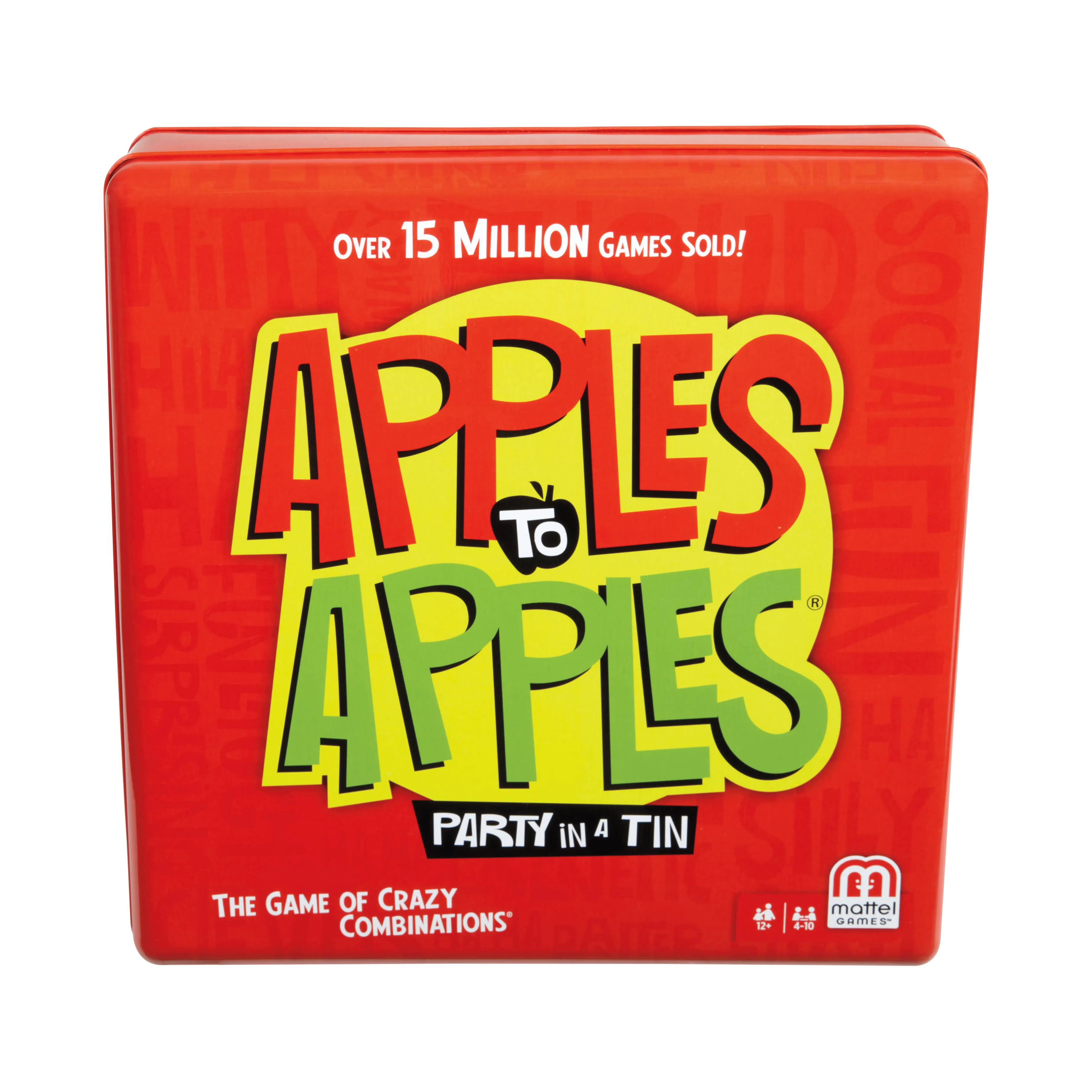 Apples to Apples Card Game, Family Game for Game Night with 1008 Cards in Storage Tin