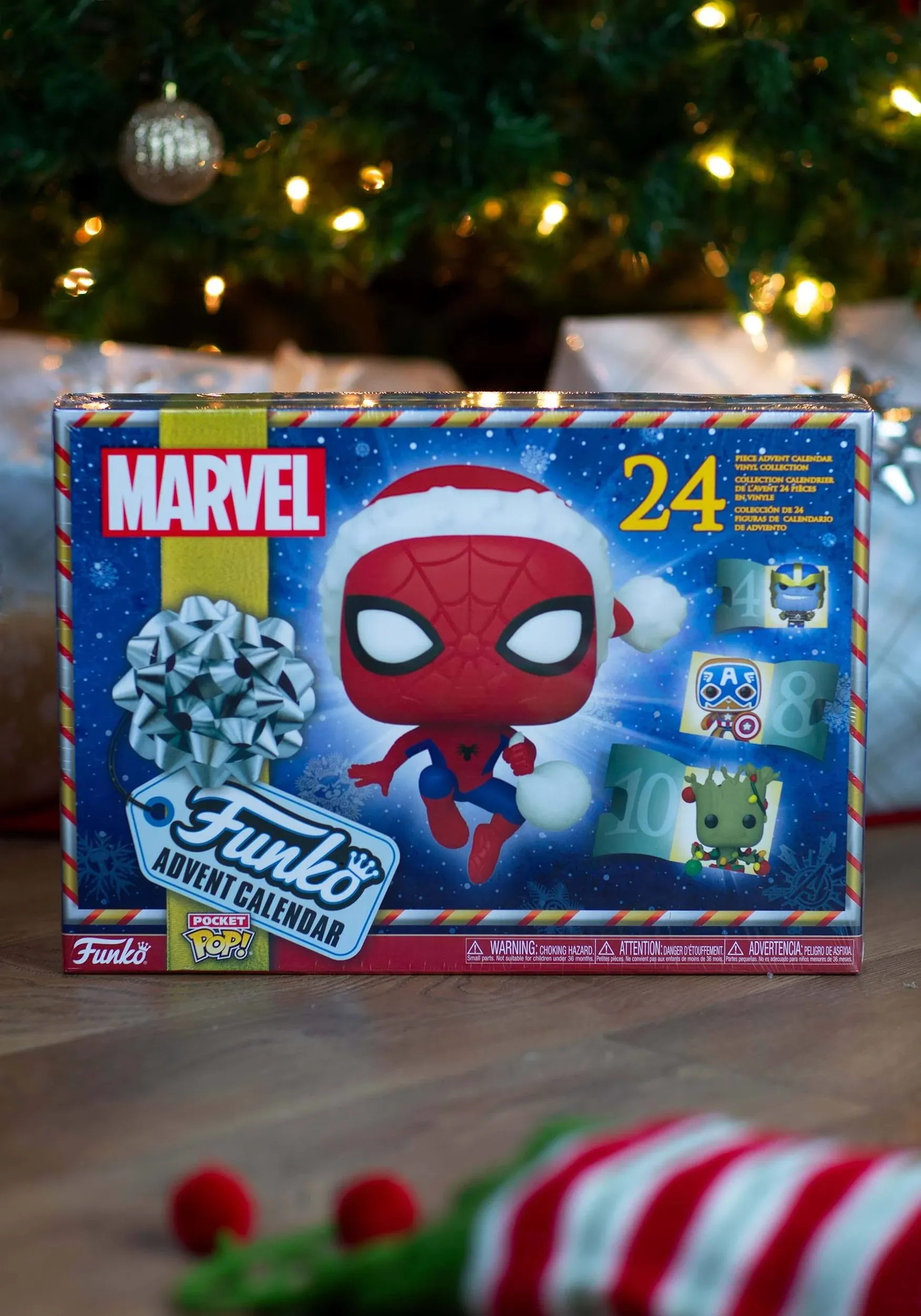 FUNKO ADVENT CALENDAR: MARVEL Holiday 2022 [New Toy] Vinyl Figure..