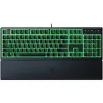 Razer Ornata V3 X Gaming Keyboard: Low-Profile Keys - Silent Membrane Switches - Spill Resistant - Chroma RGB Lighting - Ergonomic Wrist Rest - Classic Black