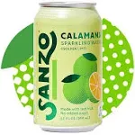 Sanzo Flavored Sparkling Water - Yuzu (Lemon) 12-Pack - Carbonated Drink Made with Real Fruit & Sugar-Free - Non-GMO, Gluten-Free & Vegan - 12 Fl Oz Cans - Pair With Ginger For Balanced Punch