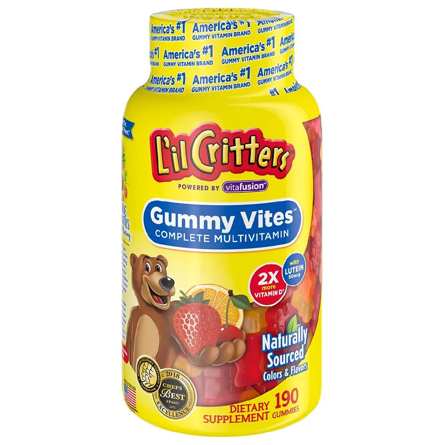 L'il Critters Gummy Vites Daily Multivitamin