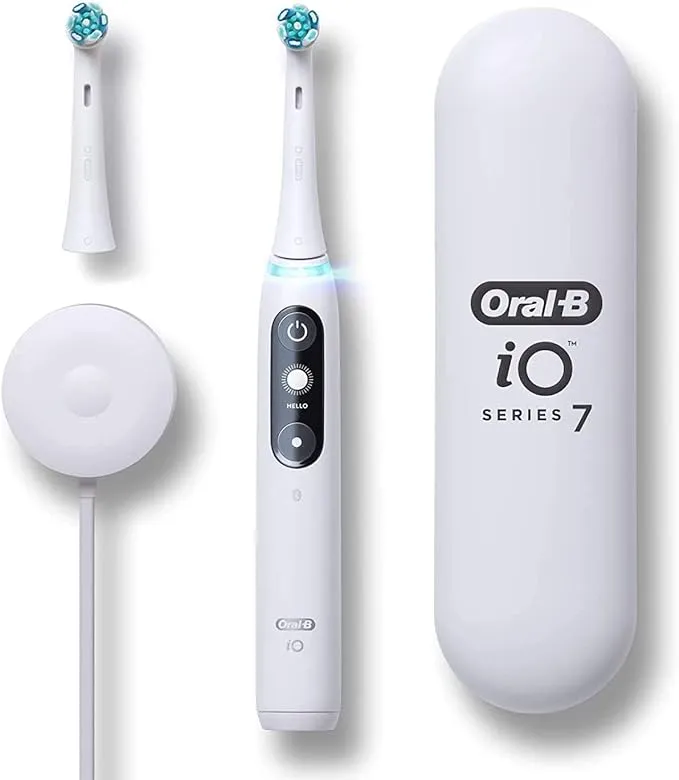 Oral-B iO Series 7G Electric Toothbrush with Brush Head, Black Onyx