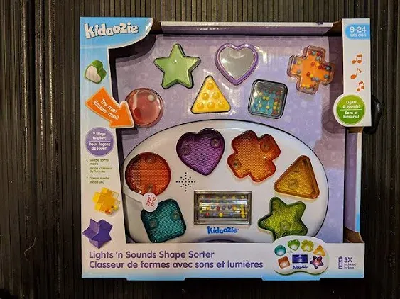 Kidoozie - G02554 | Lights 'N Sounds Shape Sorter