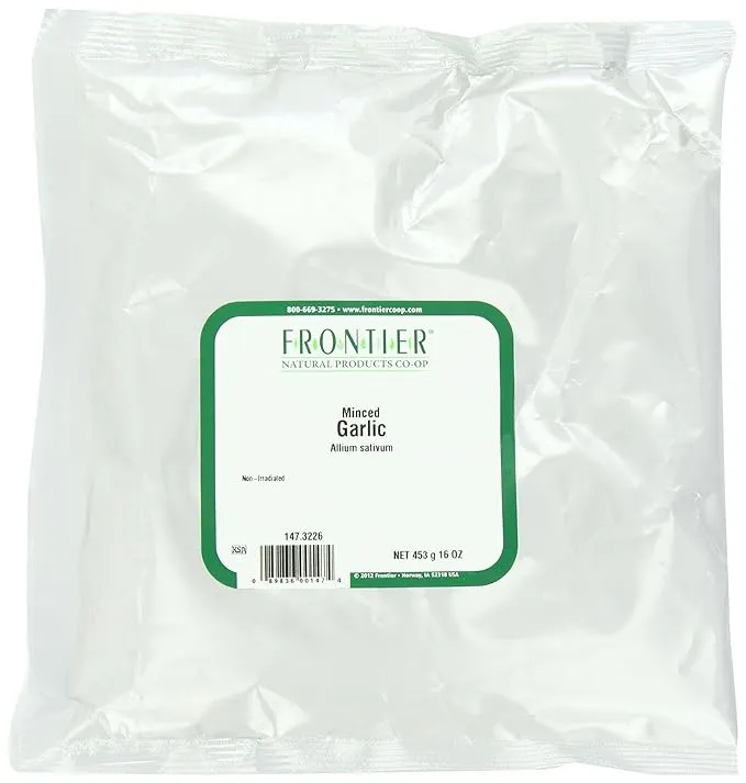 Frontier Co-Op Organic Minced Garlic