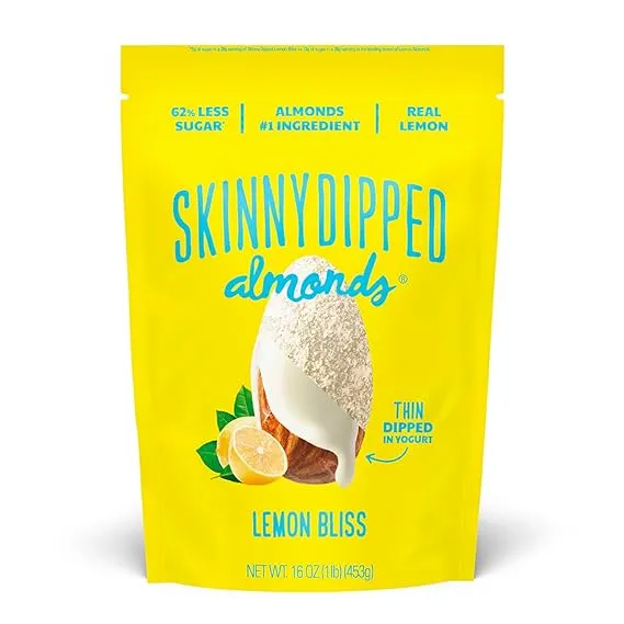 SkinnyDipped Almonds Lemon Bliss