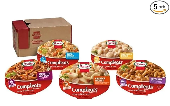 Hormel Compleats 7.5 oz Variety Pack (Pack of 5)