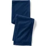 Women's Lands' End Fleece Winter Scarf, Deep Sea Navy