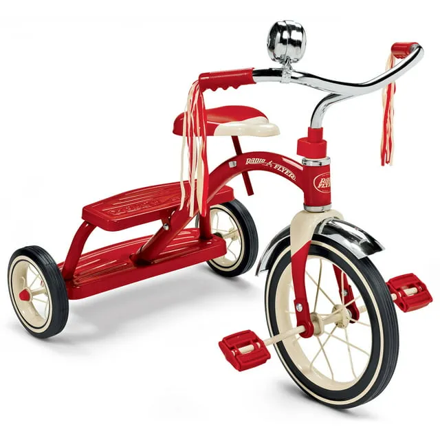 Radio Flyer Classic Red Dual Deck Tricycle