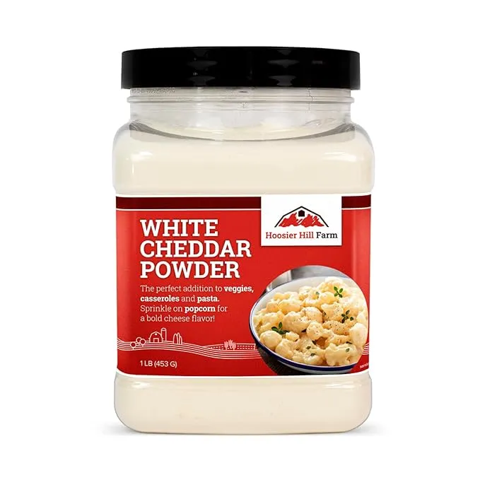 Hoosier Hill Farm White Cheddar Cheese Powder, 1 Pound