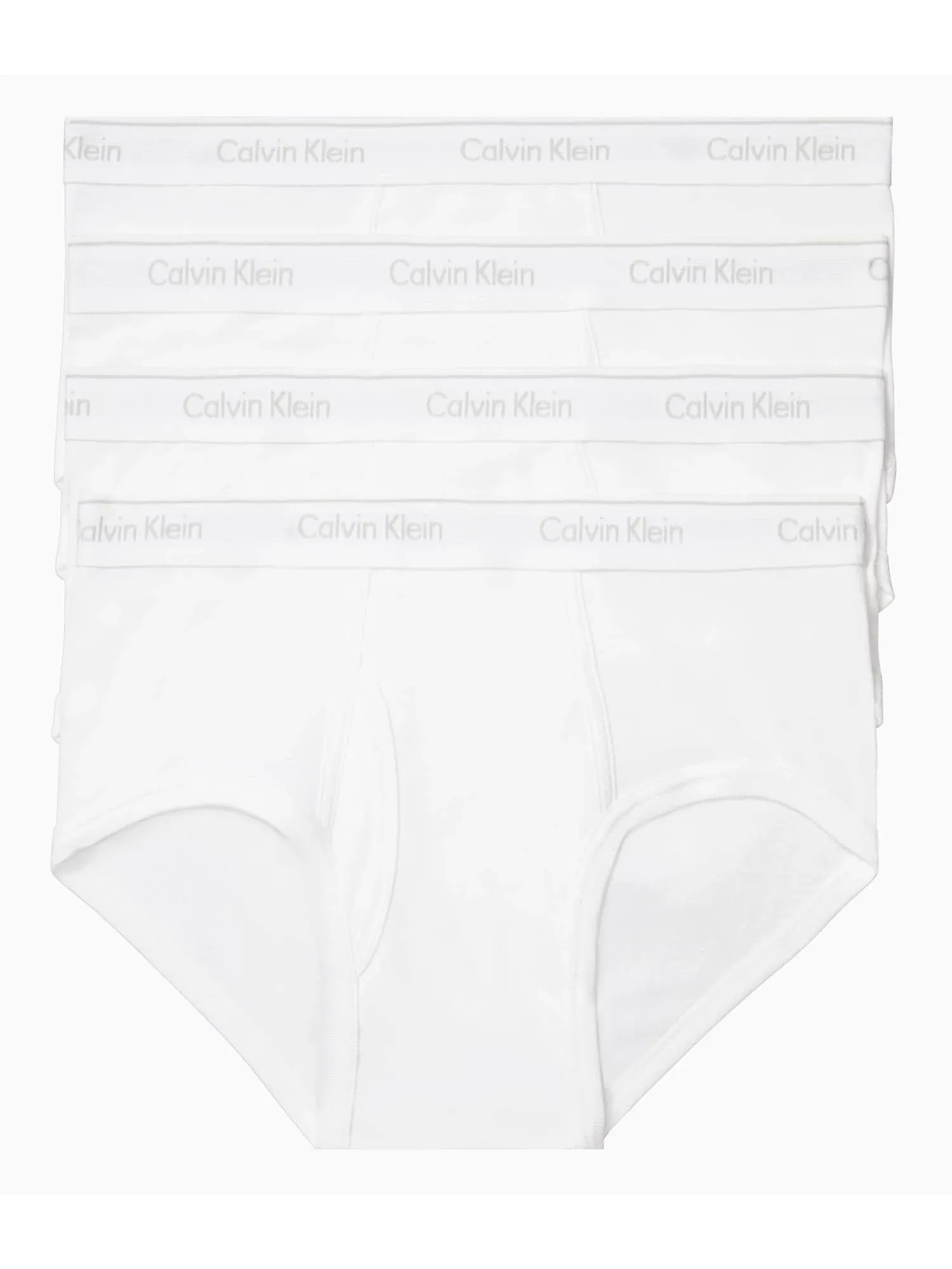 Calvin Klein Men's Underwear Classics 4-Pack Cotton Briefs