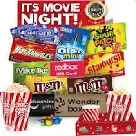 Movie Night Basket Gift Set – With Redbox Gift Card Movie Trays