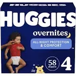 Huggies Overnites Baby Diapers Size