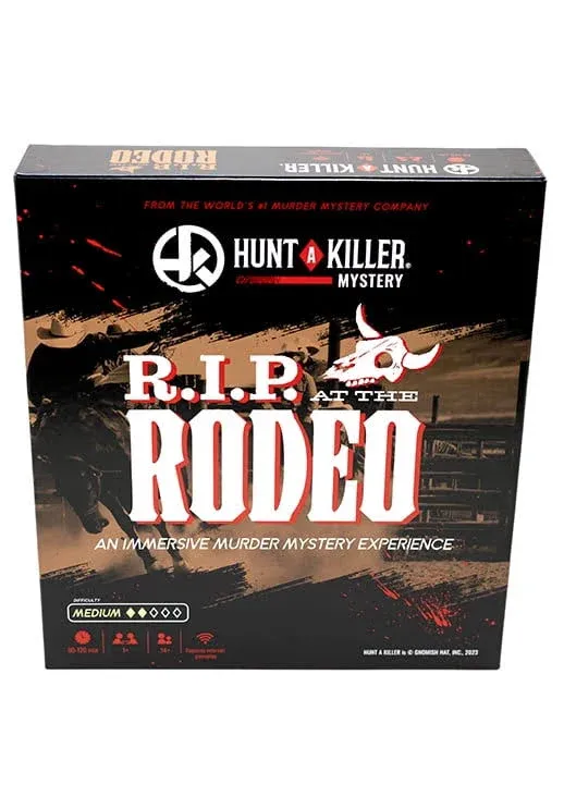 Hunt A Killer -  RIP At The Rodeo Mystery Game Solve  Brown