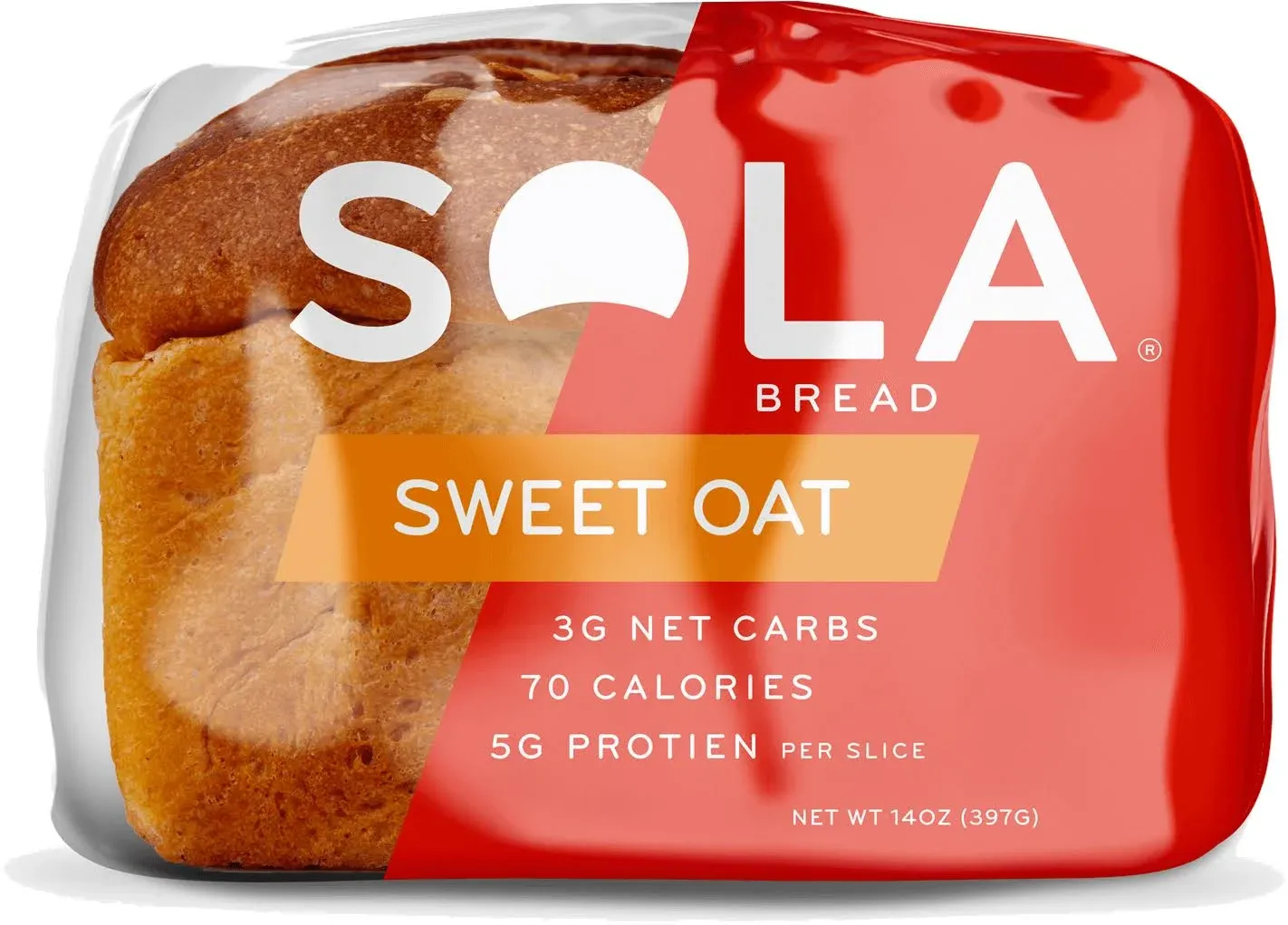 Sola Keto Sweet Oat Bread