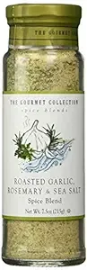 The Gourmet Collection Spice Blends Roasted Garlic, Rosemary & Sea Salt Blend - Rosemary Seasoning Salt for Cooking - Meat, Fish Vegetable Seasoning!